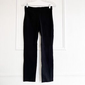 Theory casual skinny black pants 0